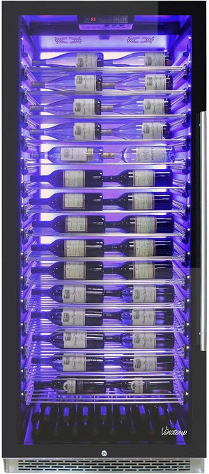 Vinotemp - 188 Bottle Commercial Wine Cooler Left Hinge - EL‐300COMM‐L