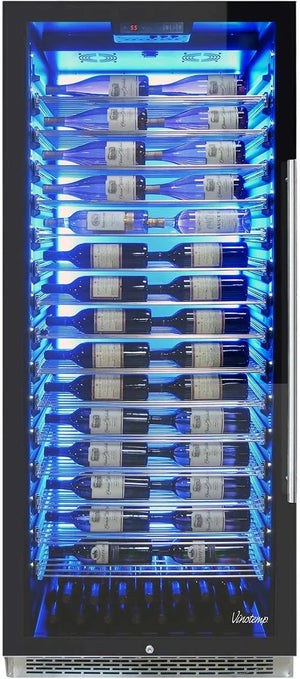 Vinotemp - 188 Bottle Commercial Wine Cooler Left Hinge - EL‐300COMM‐L