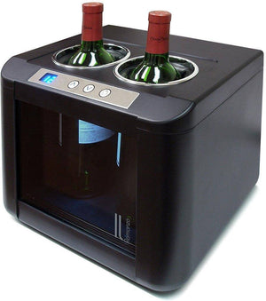 Vinotemp - 2 Bottle Thermoelectric Open Wine Cooler - IL‐OW002