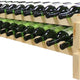 Vinotemp - 2 x 12 Bottle Modular Wine Rack Natural - EP‐4472‐24‐C