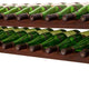 Vinotemp - 2 x 12 Bottle Modular Wine Rack Stained - EP‐4472‐24S‐C