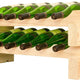 Vinotemp - 2 x 6 Bottle Modular Wine Rack Natural - EP‐4472‐12‐C