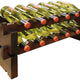 Vinotemp - 2 x 6 Bottle Modular Wine Rack Stained - EP‐4472‐12S‐C