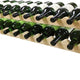 Vinotemp - 2 x 9 Bottle Modular Wine Rack Natural - EP‐4472‐18‐C