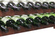 Vinotemp - 2 x 9 Bottle Modular Wine Rack Stained - EP‐4472‐18S‐C