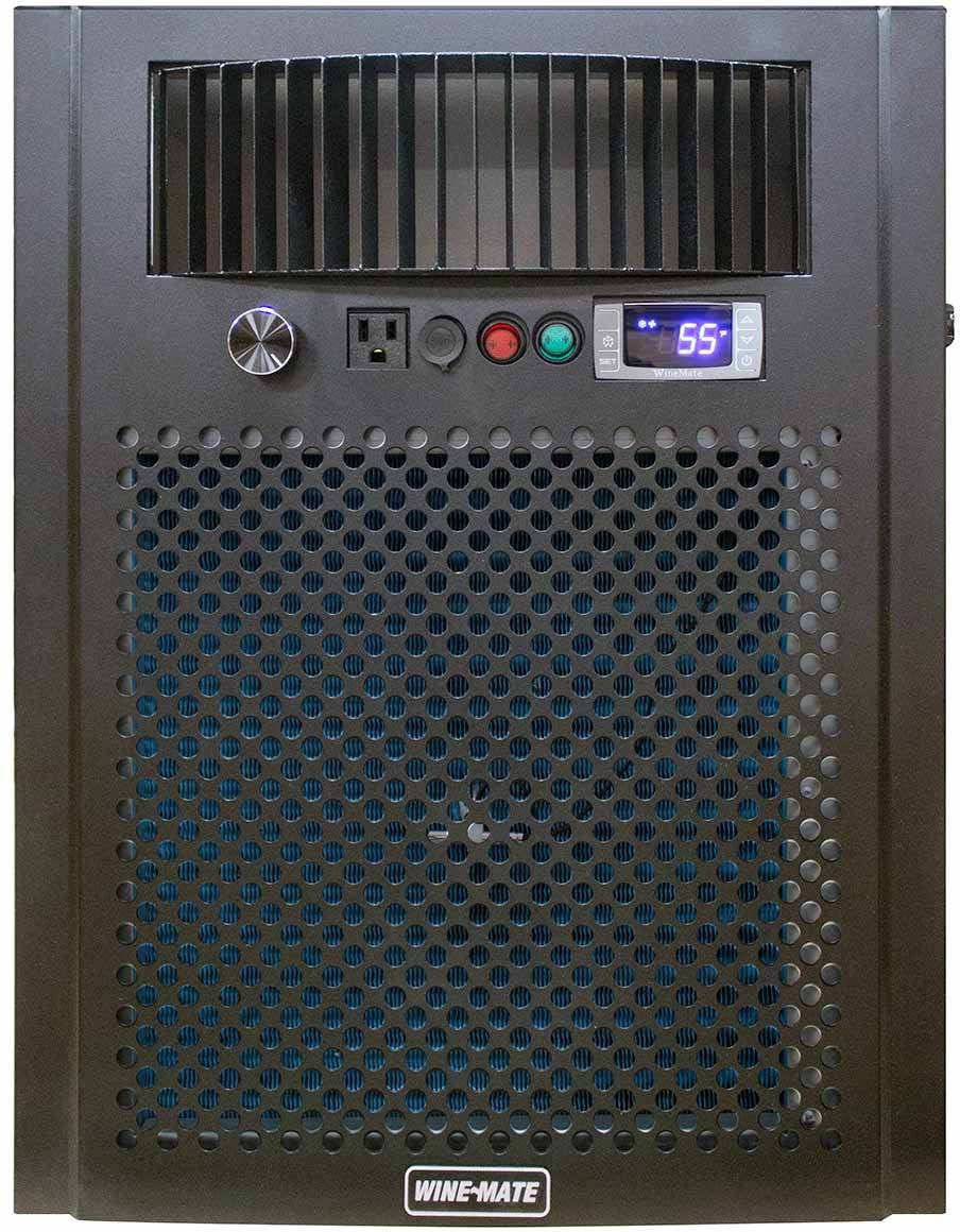 Vinotemp - 2000 Cu Ft. Self-Contained Customizable Wine Cooling System - WM‐8510HZD