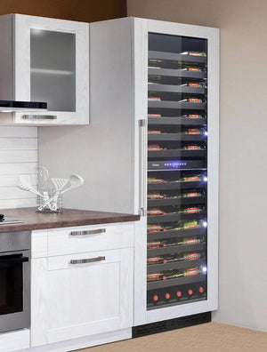 Vinotemp - 24" Panel-Ready Dual Zone Wine Cooler - VT‐24PR125