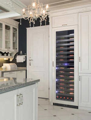 Vinotemp - 24" Panel-Ready Dual Zone Wine Cooler - VT‐24PR125