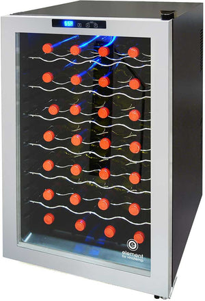 Vinotemp - 28 Bottle Silver Compressor Unit - EL‐28SILC