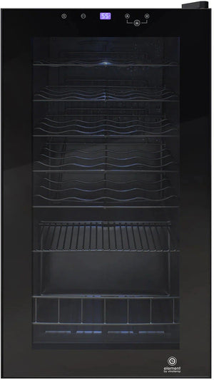 Vinotemp - 28 Bottle Touch Screen Wine Cooler - EL‐28TS