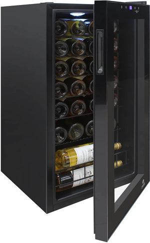 Vinotemp - 28 Bottle Touch Screen Wine Cooler - EL‐28TS