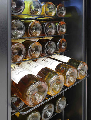 Vinotemp - 28 Bottle Touch Screen Wine Cooler - EL‐28TS