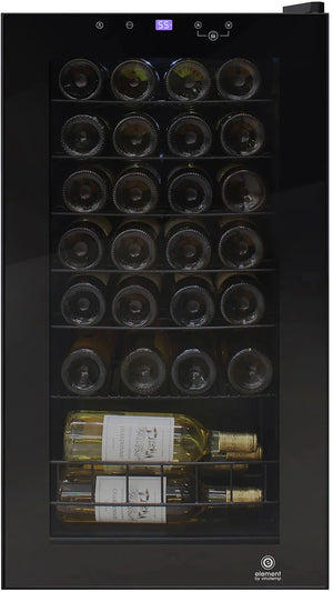 Vinotemp - 28 Bottle Touch Screen Wine Cooler - EL‐28TS