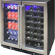 Vinotemp - 30" Wine & Beverage Cooler - EL‐30SWCB2D