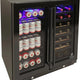 Vinotemp - 33 Bottle Wine and 101 Can Beverage Cooler - EL‐BWC101‐01