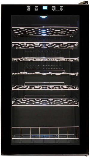 Vinotemp - 34 Bottle Touch Screen Wine Cooler - VT‐34TS