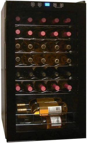 Vinotemp - 34 Bottle Touch Screen Wine Cooler - VT‐34TS