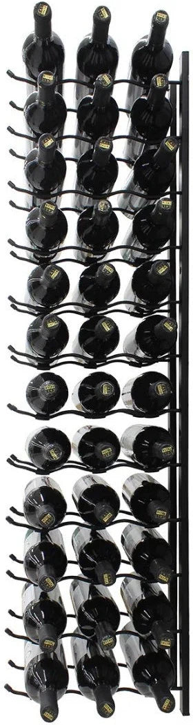 Vinotemp - 36 Bottle Epic Metal Wine Rack Black - EP‐WIRE36B