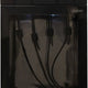 Vinotemp - 4 Bottle Wine Dispenser Black - VT‐WINEDISP4