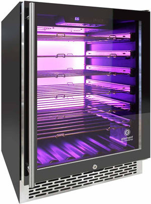 Vinotemp - 41 Bottle Single-Zone Wine Cooler - EL‐54COMM