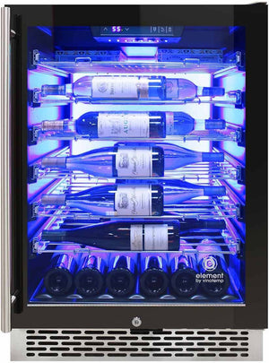 Vinotemp - 41 Bottle Single-Zone Wine Cooler - EL‐54COMM