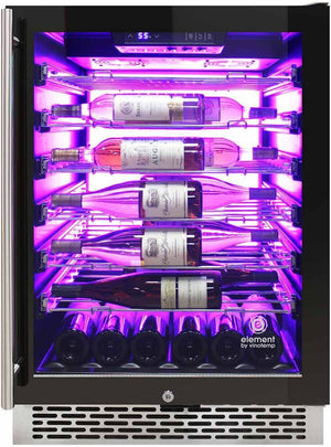 Vinotemp - 41 Bottle Single-Zone Wine Cooler - EL‐54COMM