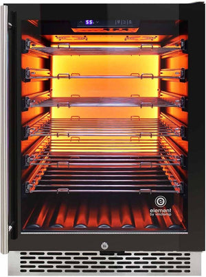 Vinotemp - 41 Bottle Single-Zone Wine Cooler - EL‐54COMM