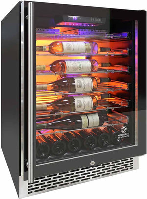 Vinotemp - 41 Bottle Single-Zone Wine Cooler - EL‐54COMM