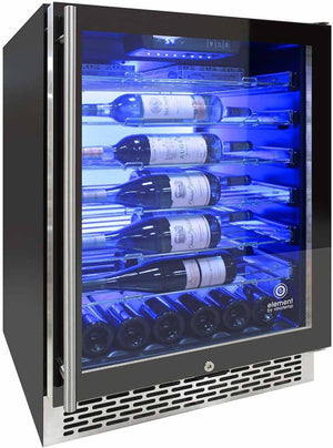 Vinotemp - 41 Bottle Single-Zone Wine Cooler - EL‐54COMM