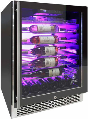 Vinotemp - 41 Bottle Single-Zone Wine Cooler - EL‐54COMM