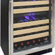 Vinotemp - 46 Bottle Dual Zone Wine Cooler - EL‐46WCST