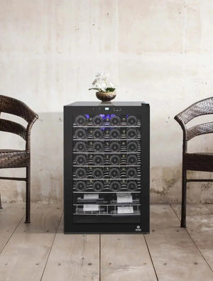 Vinotemp - 48 Bottle Single-Zone Wine Cooler - EL‐48TS