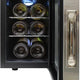 Vinotemp - 6 Bottle Touch Screen Single-Zone Thermoelectric Wine Cooler - EL‐6SILST