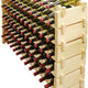 Vinotemp - 6 x 12 Bottle Modular Wine Rack Natural - EP‐4472‐72‐C