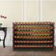 Vinotemp - 6 x 12 Bottle Modular Wine Rack Stained - EP‐4472‐72S‐C