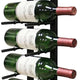 Vinotemp - 9 Bottle Modern Peg Wine Rack Black - EP‐PEGWALL9B