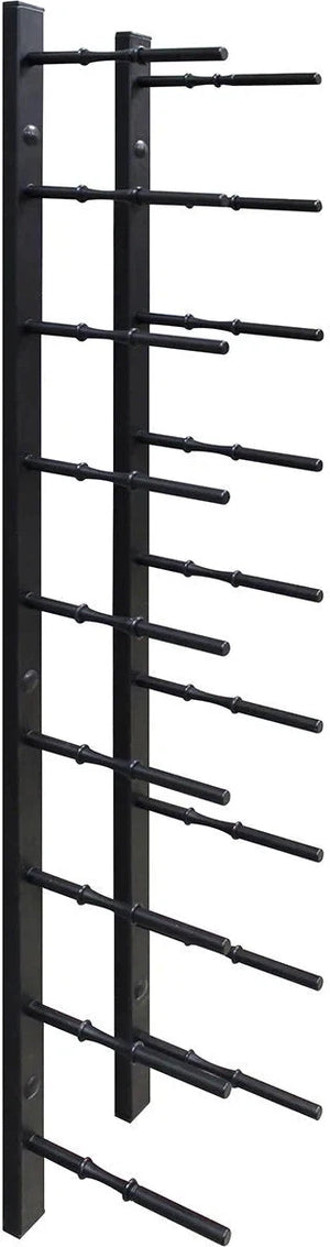 Vinotemp - 9 Bottle Modern Peg Wine Rack Black - EP‐PEGWALL9B