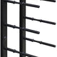 Vinotemp - 9 Bottle Modern Peg Wine Rack Black - EP‐PEGWALL9B