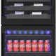 Vinotemp - 98 Bottle + 200 Can Dual-Zone Wine & Beverage Center - EL‐100WBC‐TS