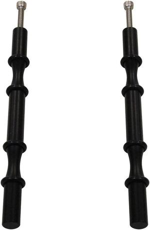 Vinotemp - Black Secure Hold 2 Bottles Wine Pegs - EP‐BLACK PEG02