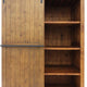 Vinotemp - Rustic Wine Cabinet With Sliding Door - VT‐RUSTICAB2D