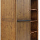 Vinotemp - Rustic Wine Cabinet With Sliding Door - VT‐RUSTICAB2D