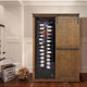 Vinotemp - Rustic Wine Cabinet With Sliding Door - VT‐RUSTICAB2D