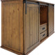 Vinotemp - Rustic Wine Credenza With Sliding Doors - VT‐RUSTICRED3D