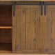 Vinotemp - Rustic Wine Credenza With Sliding Doors - VT‐RUSTICRED3D