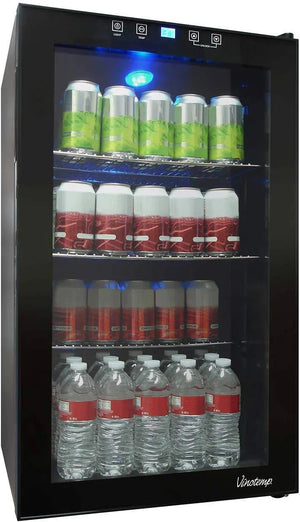 Vinotemp - Touch Screen Beverage Cooler - VT‐BC34 TS