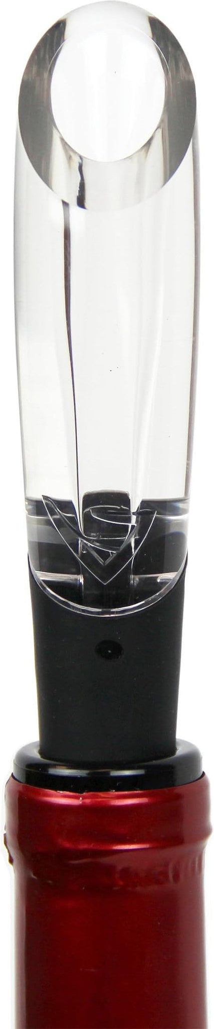 Vinturi - Black Acrylic On-Bottle Aerator for Red and White Wines - V9060