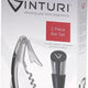 Vinturi - Stainless Steel Corkscrew with Foil Cutter and Bottle Stopper Bar Set - V9067