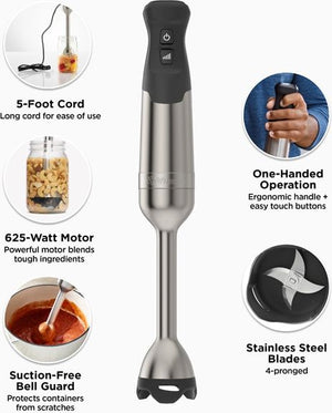 Vitamix - 120V Stainless Steel 18" Immersion Blender - 67991