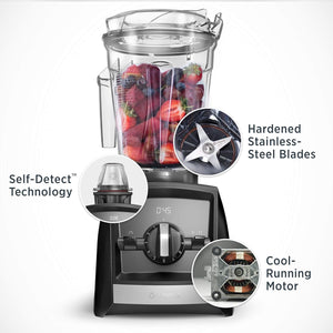 Vitamix - 1500 W Ascent A2300 Slate Blender - 62326